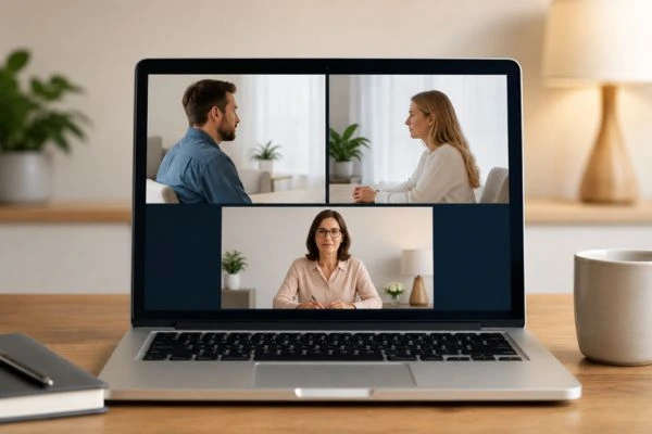 Image of online shuttle mediation Berkshire